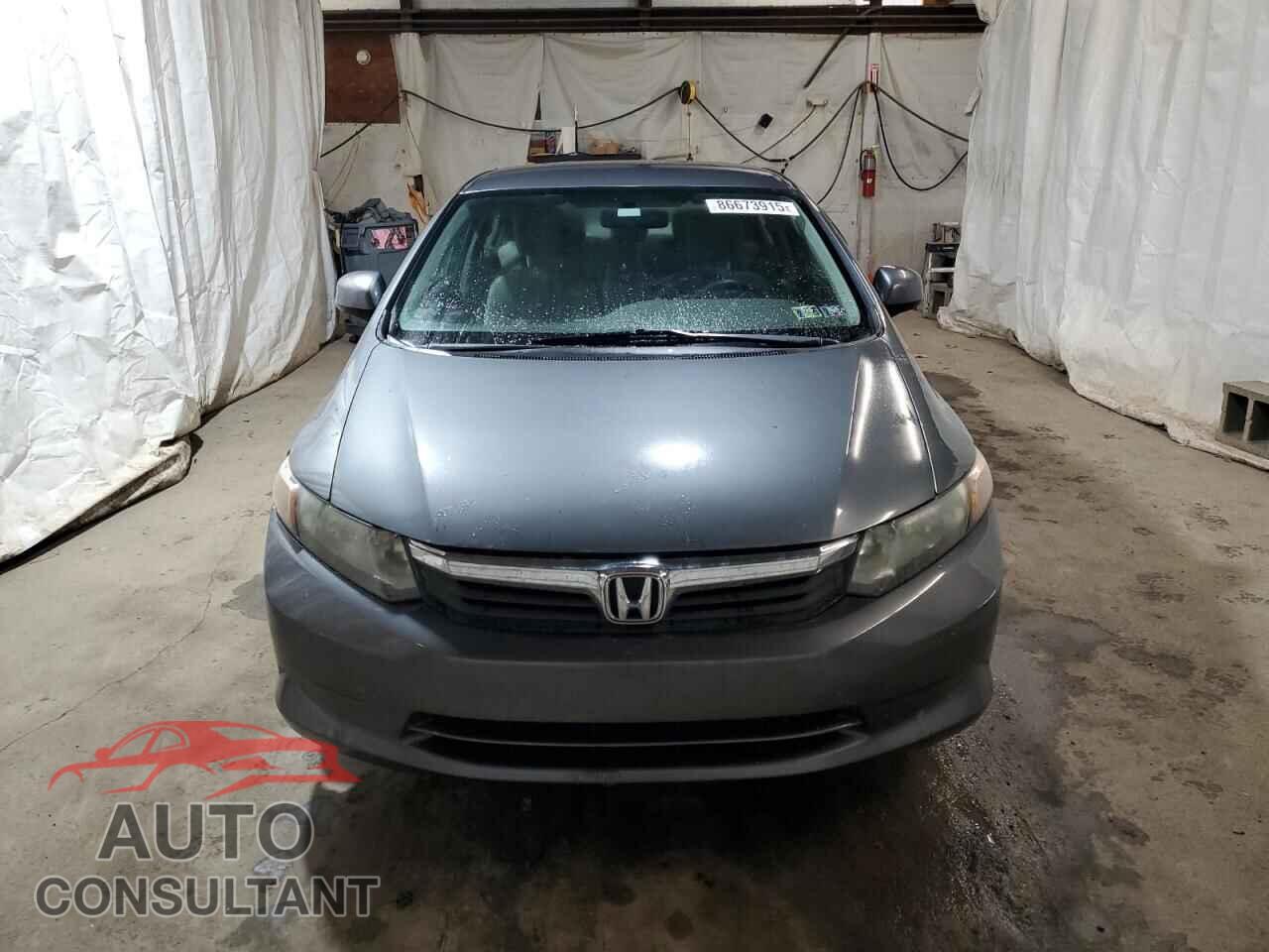 HONDA CIVIC 2012 - 19XFB2F59CE389333