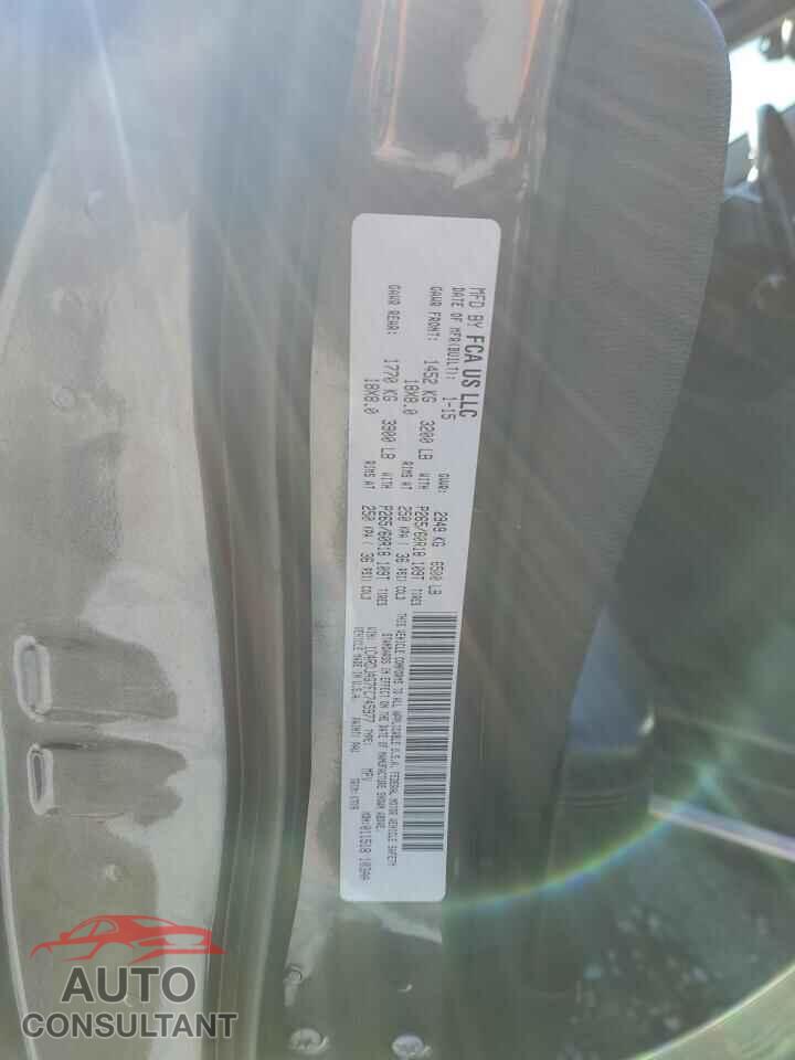 DODGE DURANGO 2015 - 1C4RDJAG7FC745977