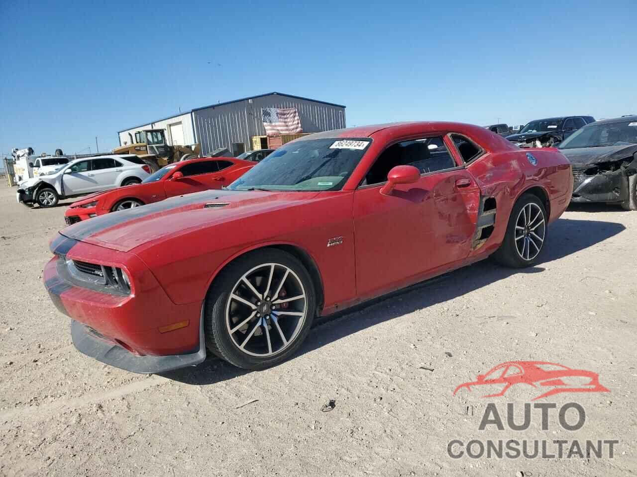 DODGE CHALLENGER 2012 - 2C3CDYCJ7CH155511