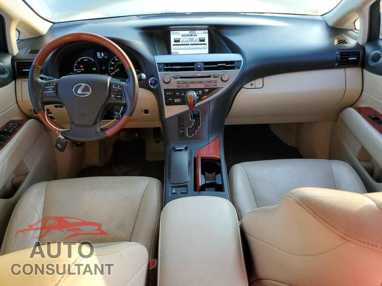 LEXUS RX450 2012 - JTJZB1BA2C2407840