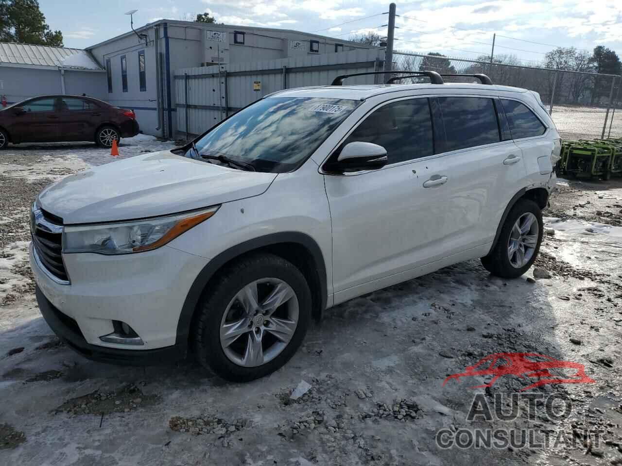 TOYOTA HIGHLANDER 2015 - 5TDDKRFH7FS087379