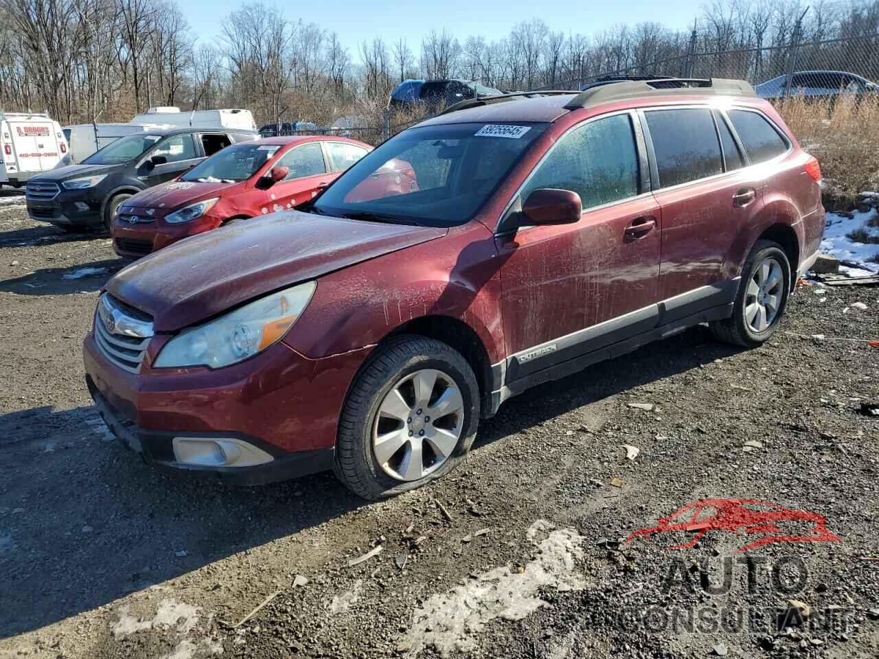 SUBARU OUTBACK 2011 - 4S4BRBCCXB3446718