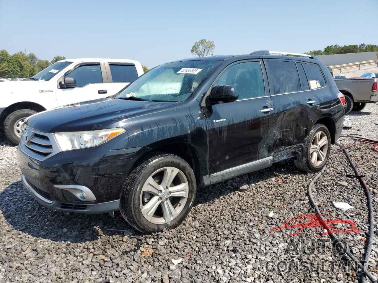TOYOTA HIGHLANDER 2013 - 5TDYK3EHXDS139617