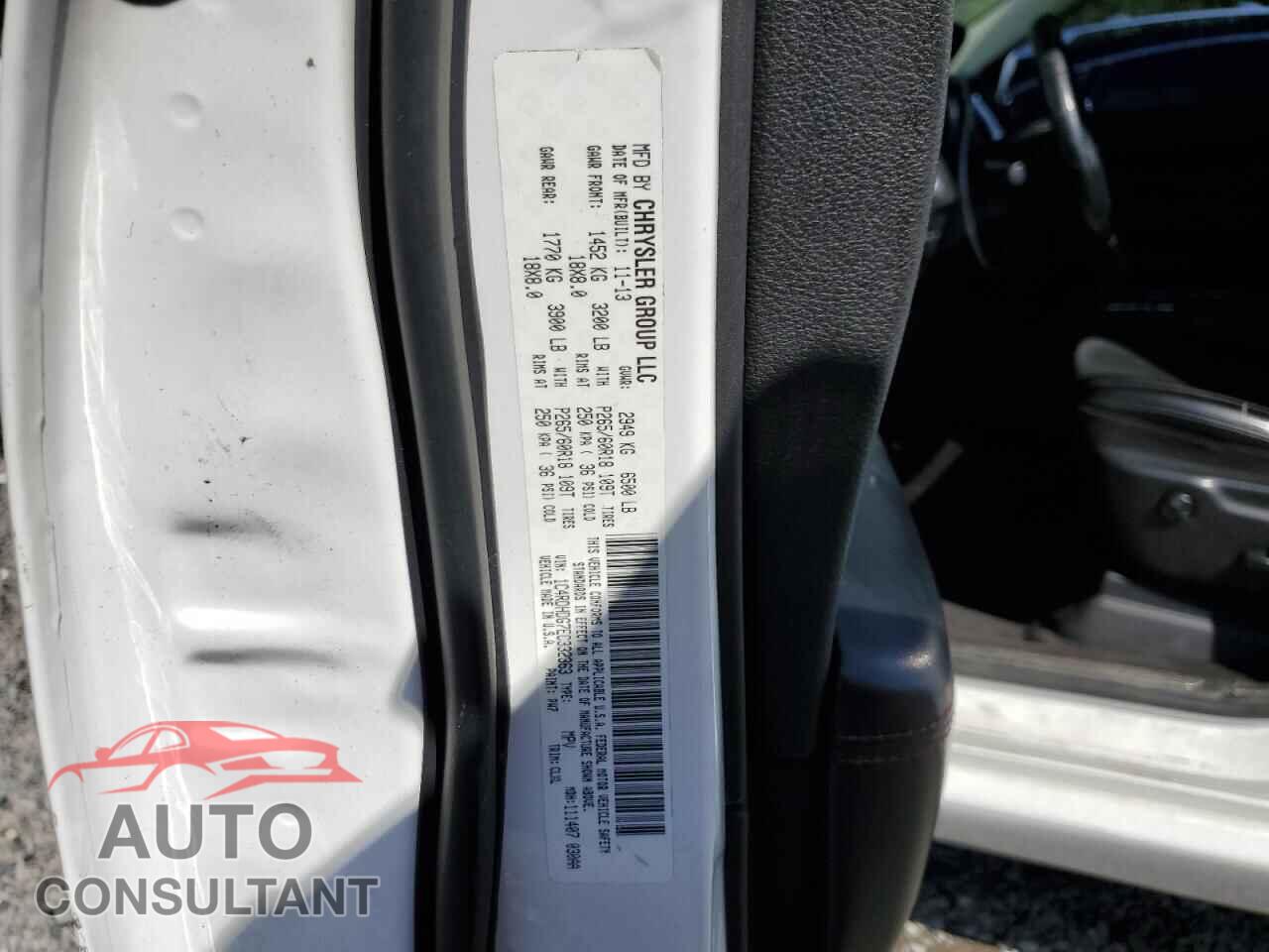 DODGE DURANGO 2014 - 1C4RDHDG7EC332363