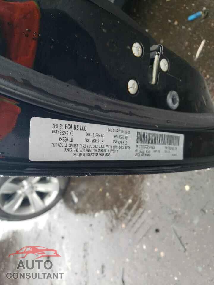 DODGE CHALLENGER 2019 - 2C3CDZAG6KH746652