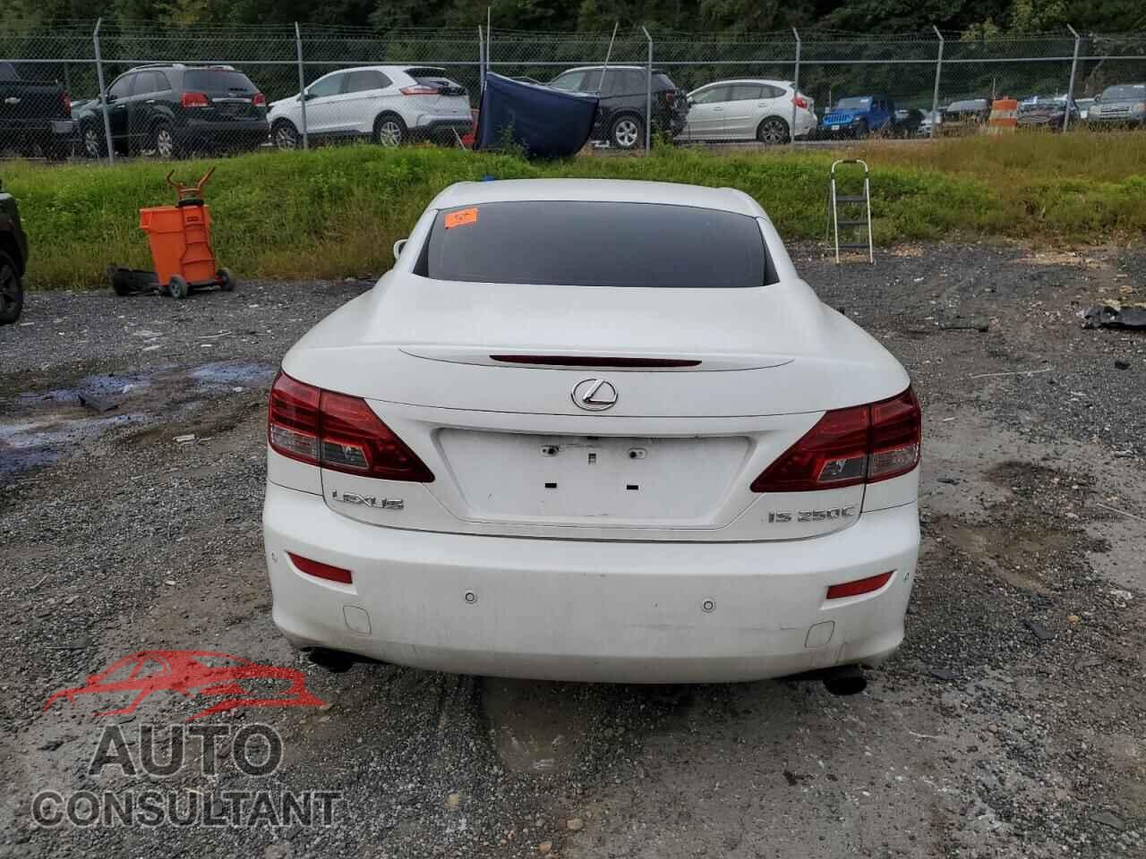 LEXUS IS 2010 - JTHFF2C28A2507900