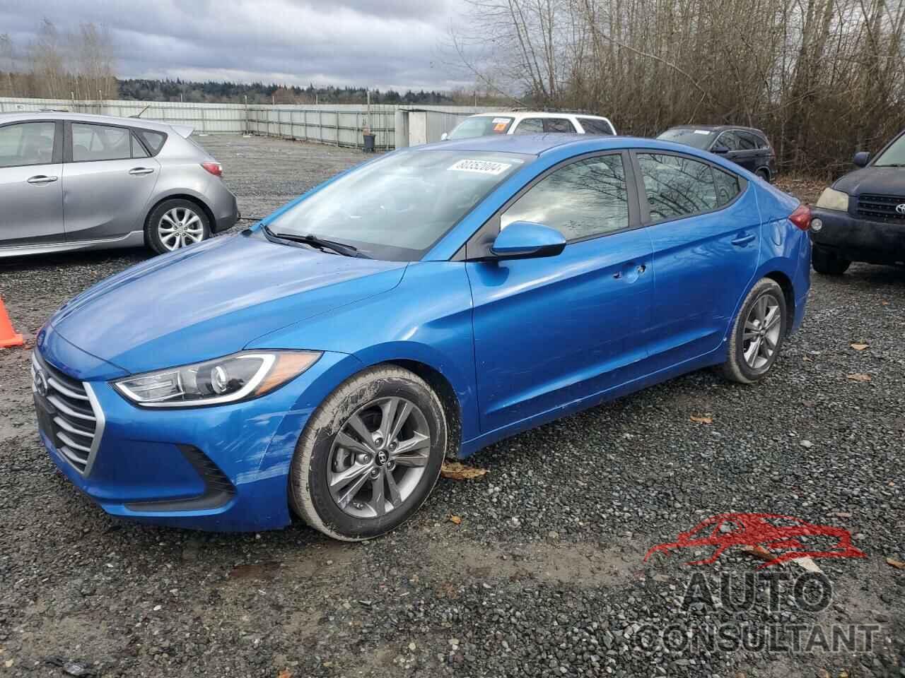 HYUNDAI ELANTRA 2017 - KMHD84LF2HU138558