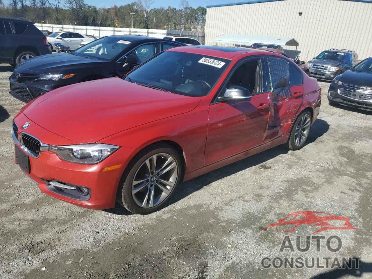 BMW 3 SERIES 2012 - WBA3C1C53CF432520