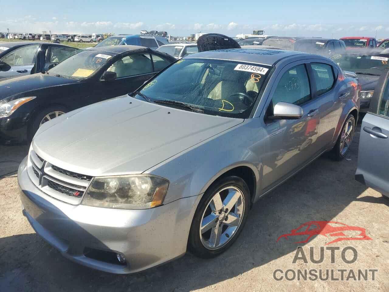 DODGE AVENGER 2013 - 1C3CDZCB9DN690752