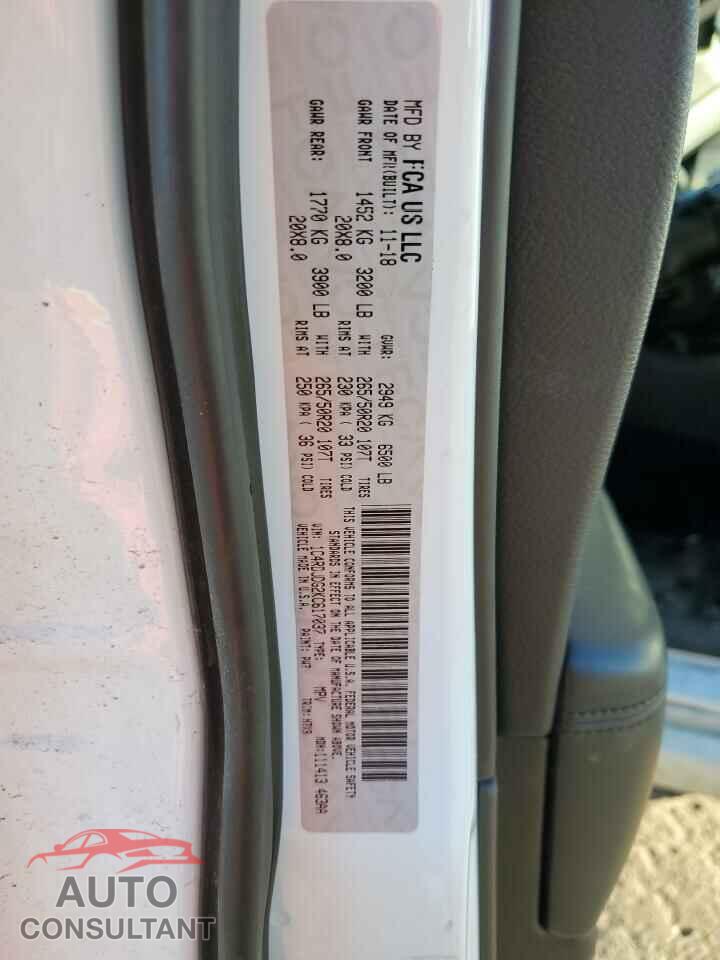 DODGE DURANGO 2019 - 1C4RDJDG2KC617037