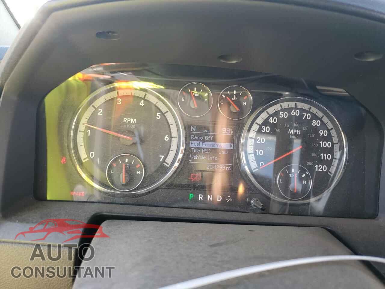 DODGE RAM 1500 2012 - 1C6RD7NT9CS348080