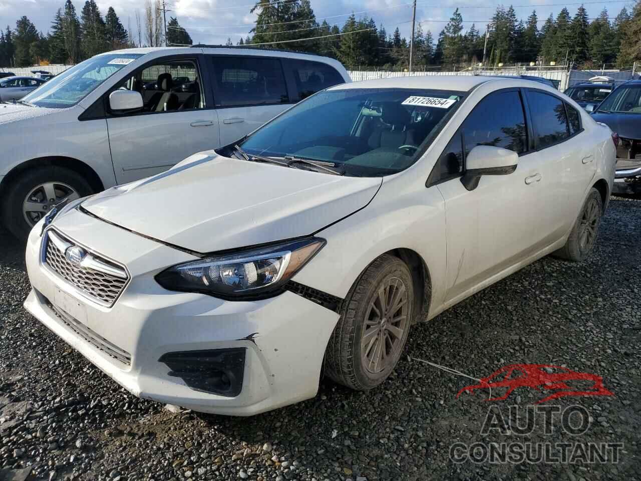 SUBARU IMPREZA 2017 - 4S3GKAB62H3621105