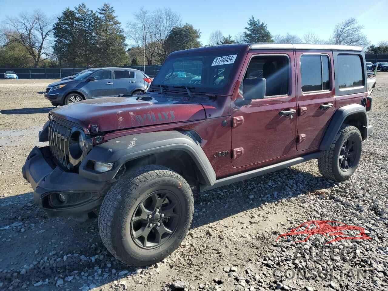JEEP WRANGLER 2021 - 1C4HJXDG9MW594591