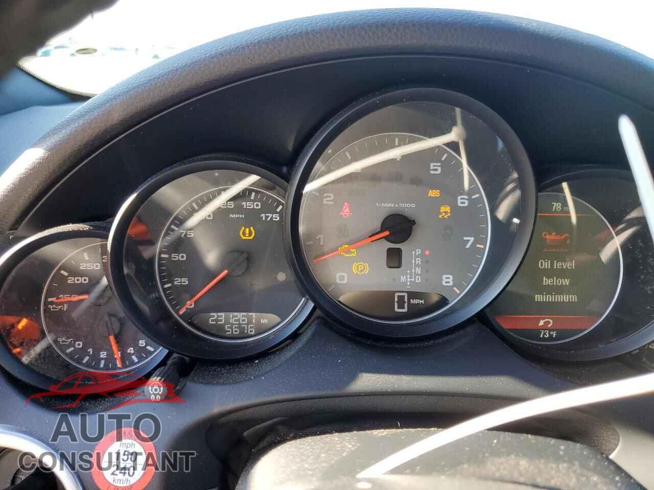PORSCHE CAYENNE 2012 - WP1AB2A28CLA45165