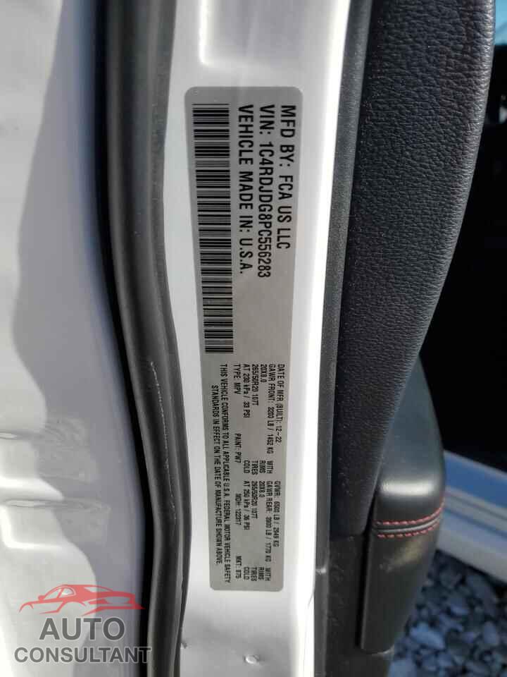DODGE DURANGO 2023 - 1C4RDJDG8PC556283