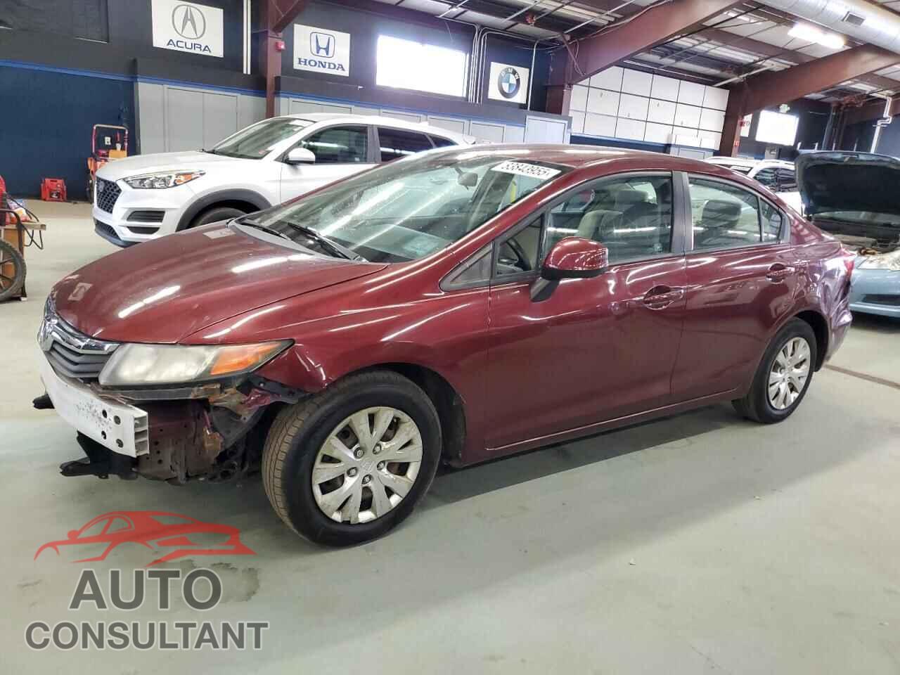 HONDA CIVIC 2012 - 19XFB2F50CE323818