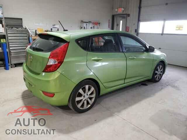 HYUNDAI ACCENT 2012 - KMHCU5AE6CU020089