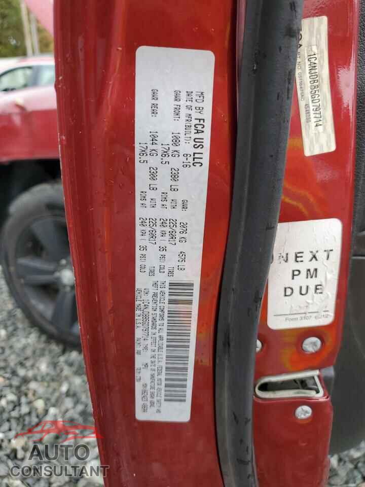 JEEP COMPASS 2016 - 1C4NJDBB5GD797714