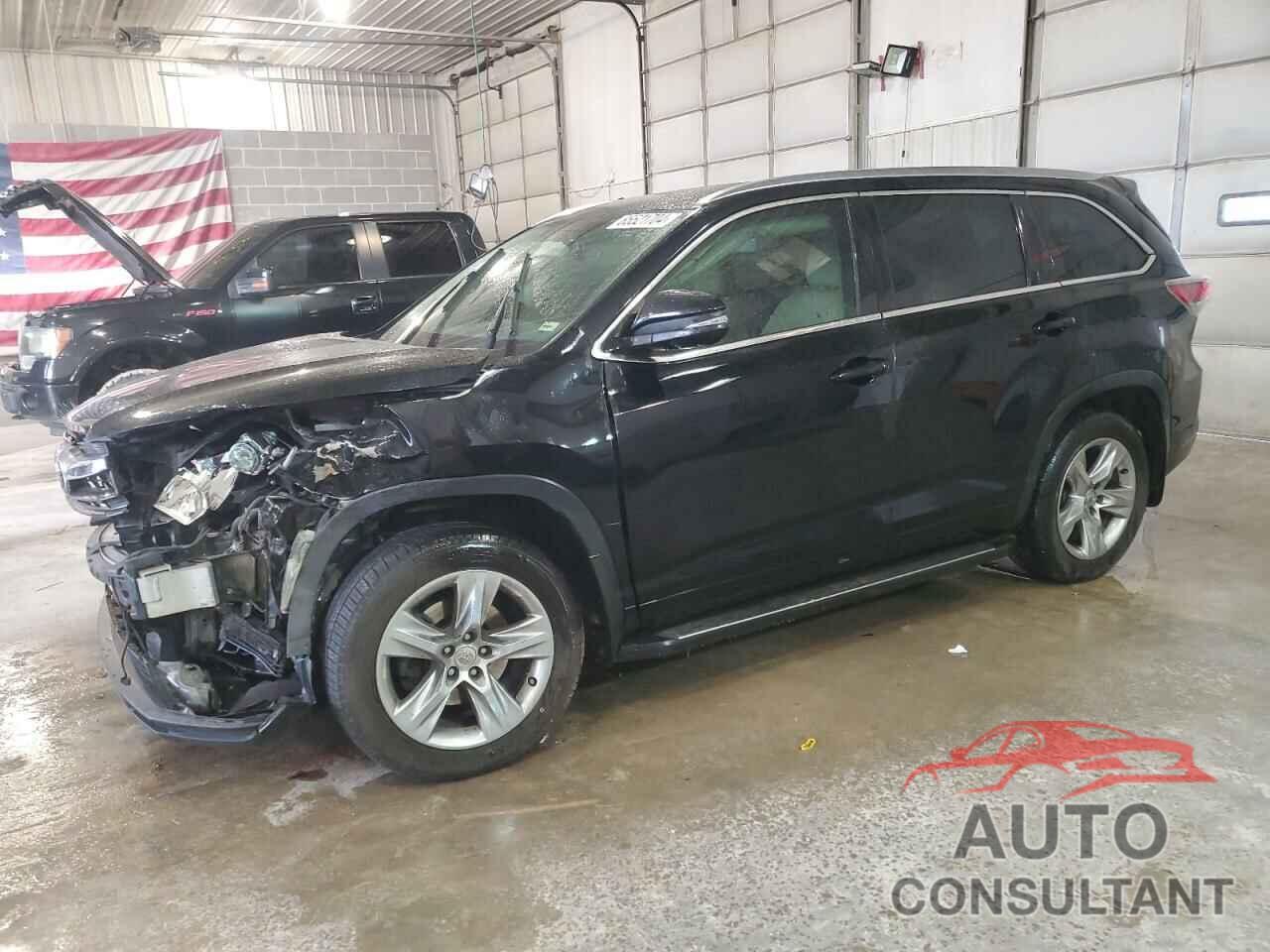 TOYOTA HIGHLANDER 2015 - 5TDYKRFH2FS072497