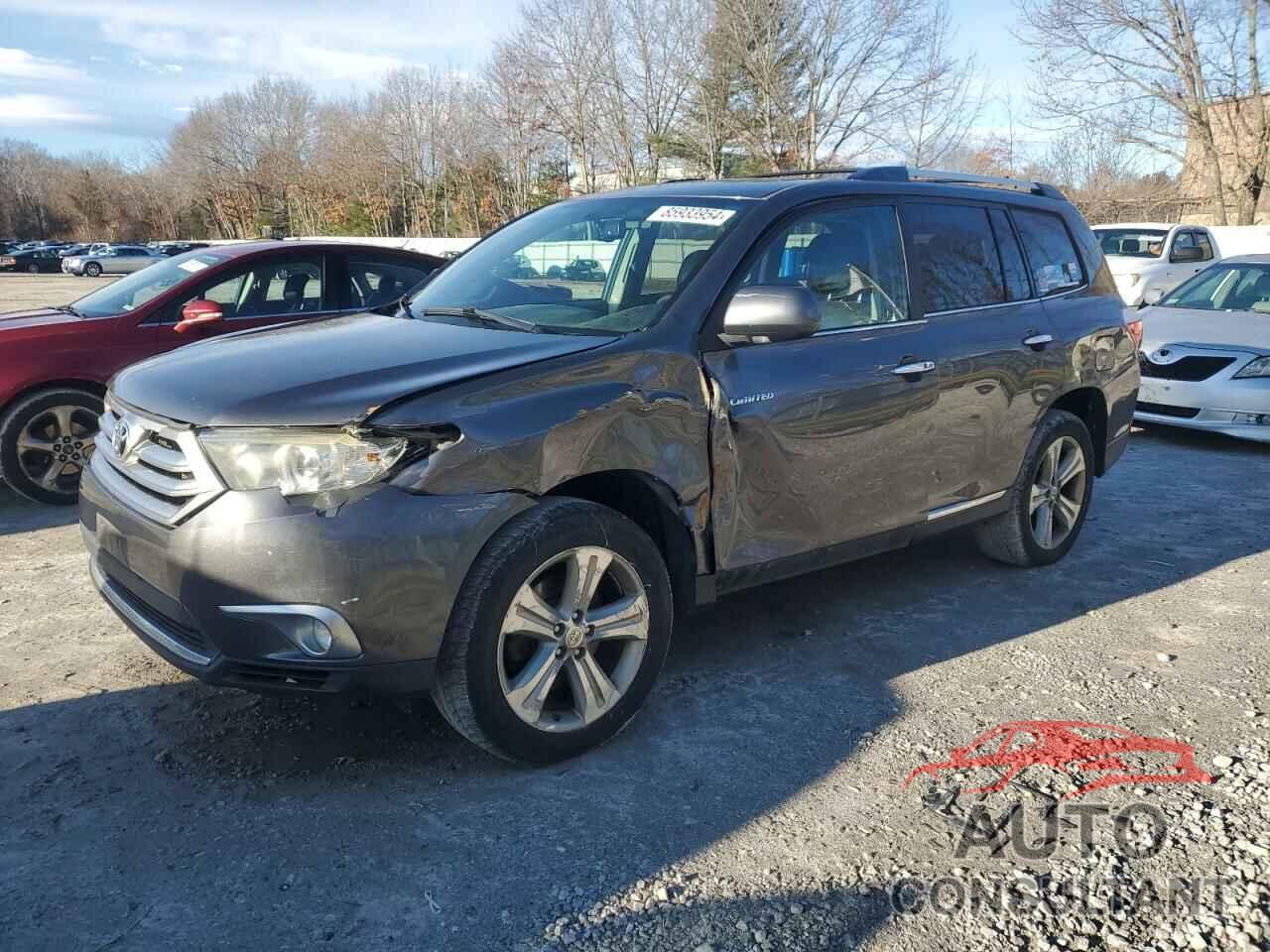 TOYOTA HIGHLANDER 2012 - 5TDDK3EH5CS162879