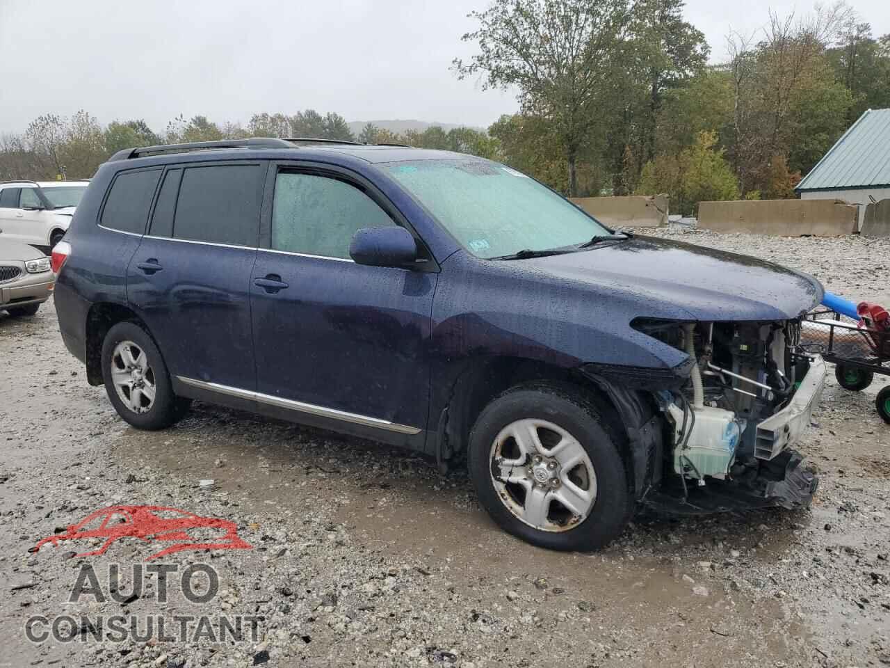 TOYOTA HIGHLANDER 2012 - 5TDBK3EH8CS106961
