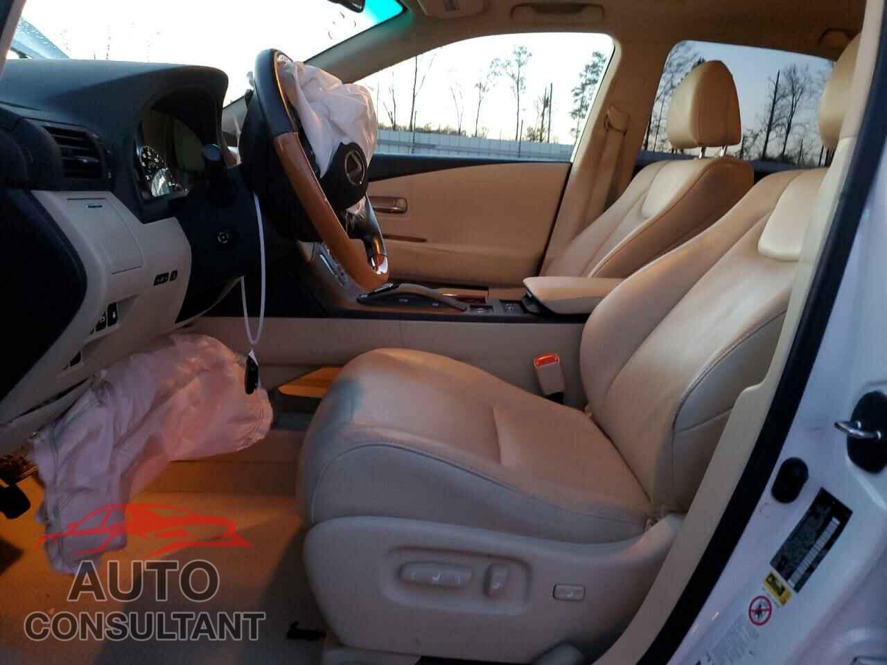 LEXUS RX350 2012 - 2T2BK1BA2CC122086