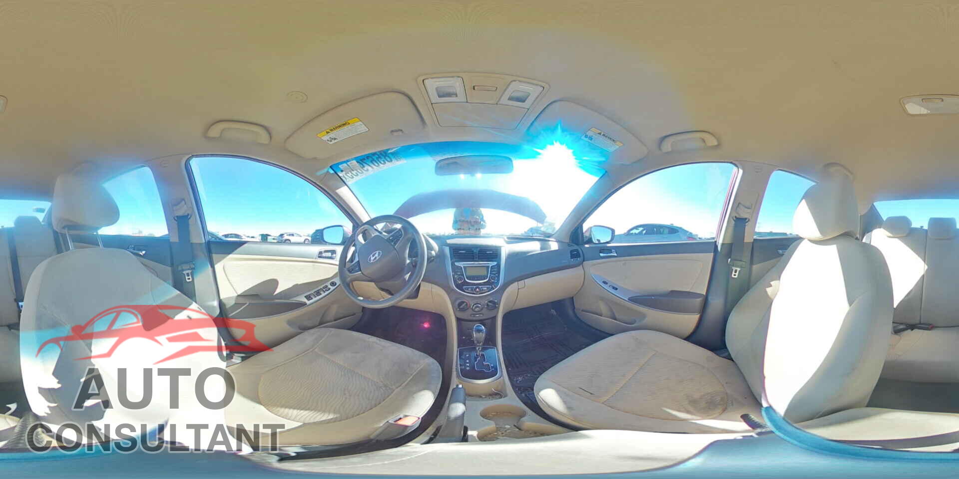HYUNDAI ACCENT 2013 - KMHCU4AE0DU577625