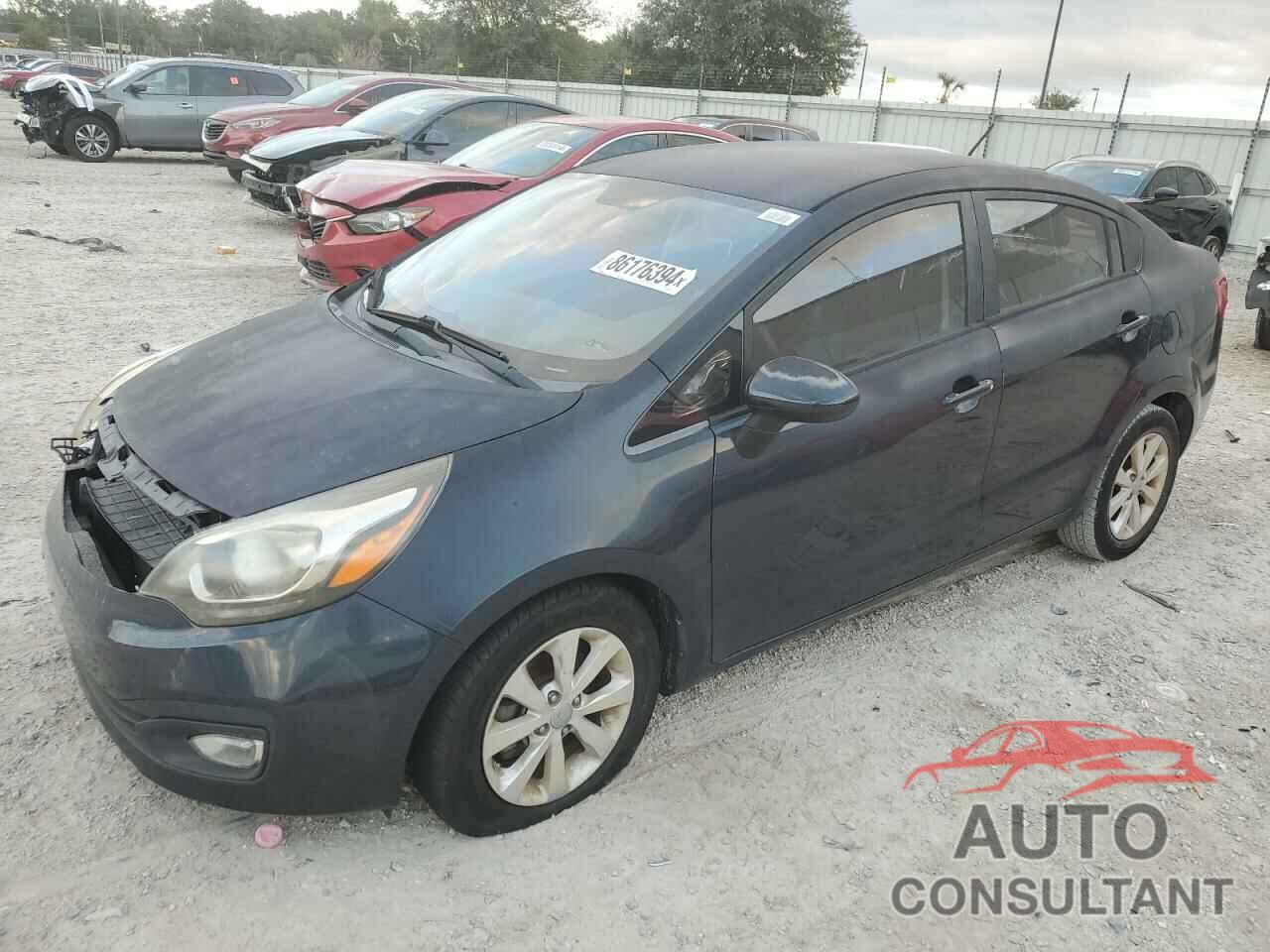 KIA RIO 2013 - KNADN4A32D6304479