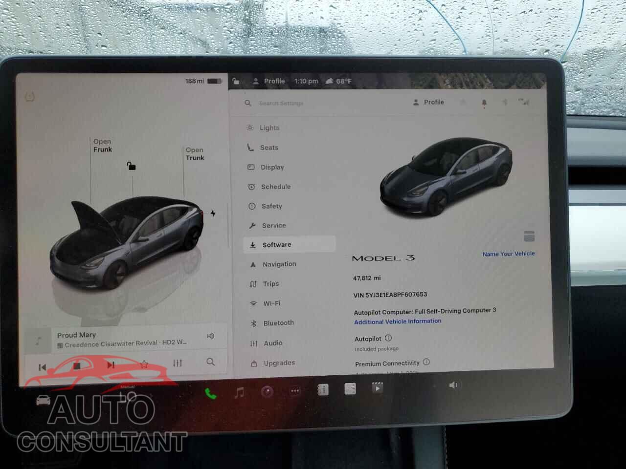 TESLA MODEL 3 2023 - 5YJ3E1EA8PF607653