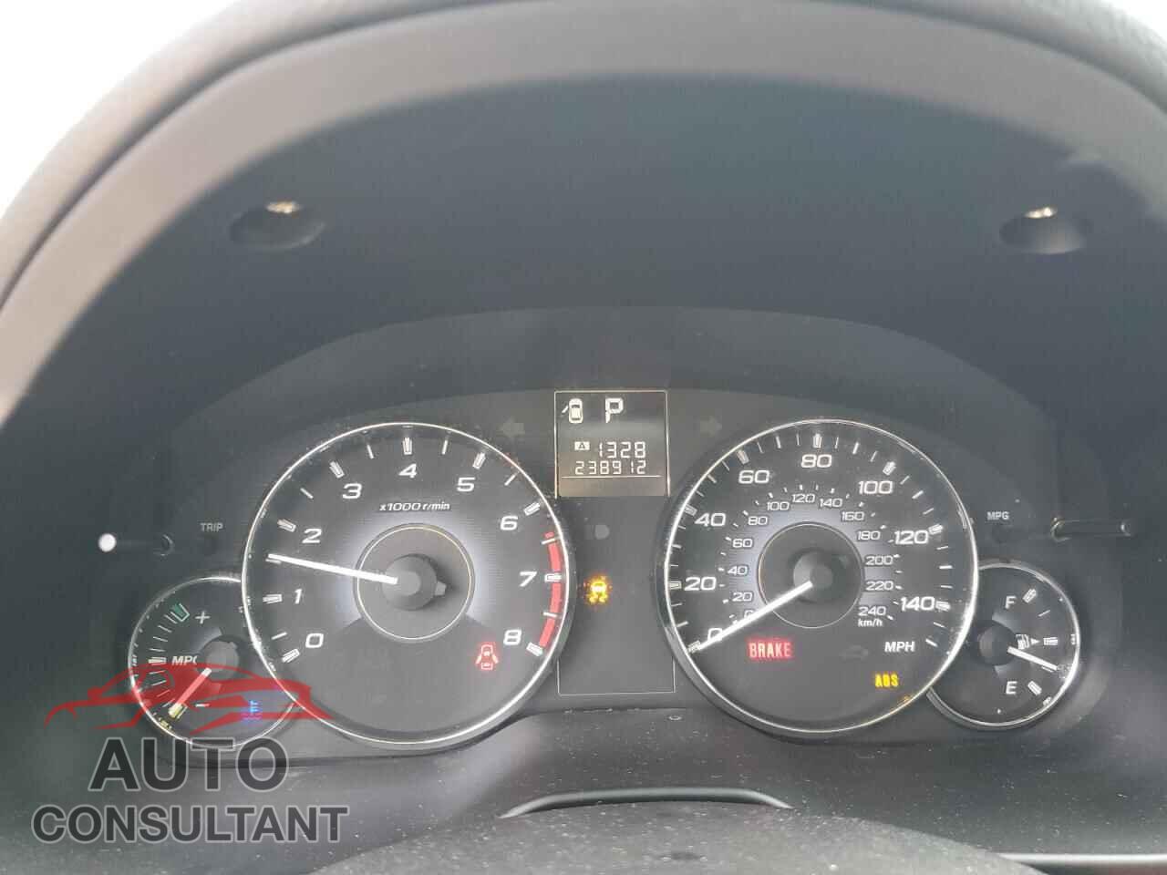 SUBARU OUTBACK 2010 - 4S4BRBCC2A3350256