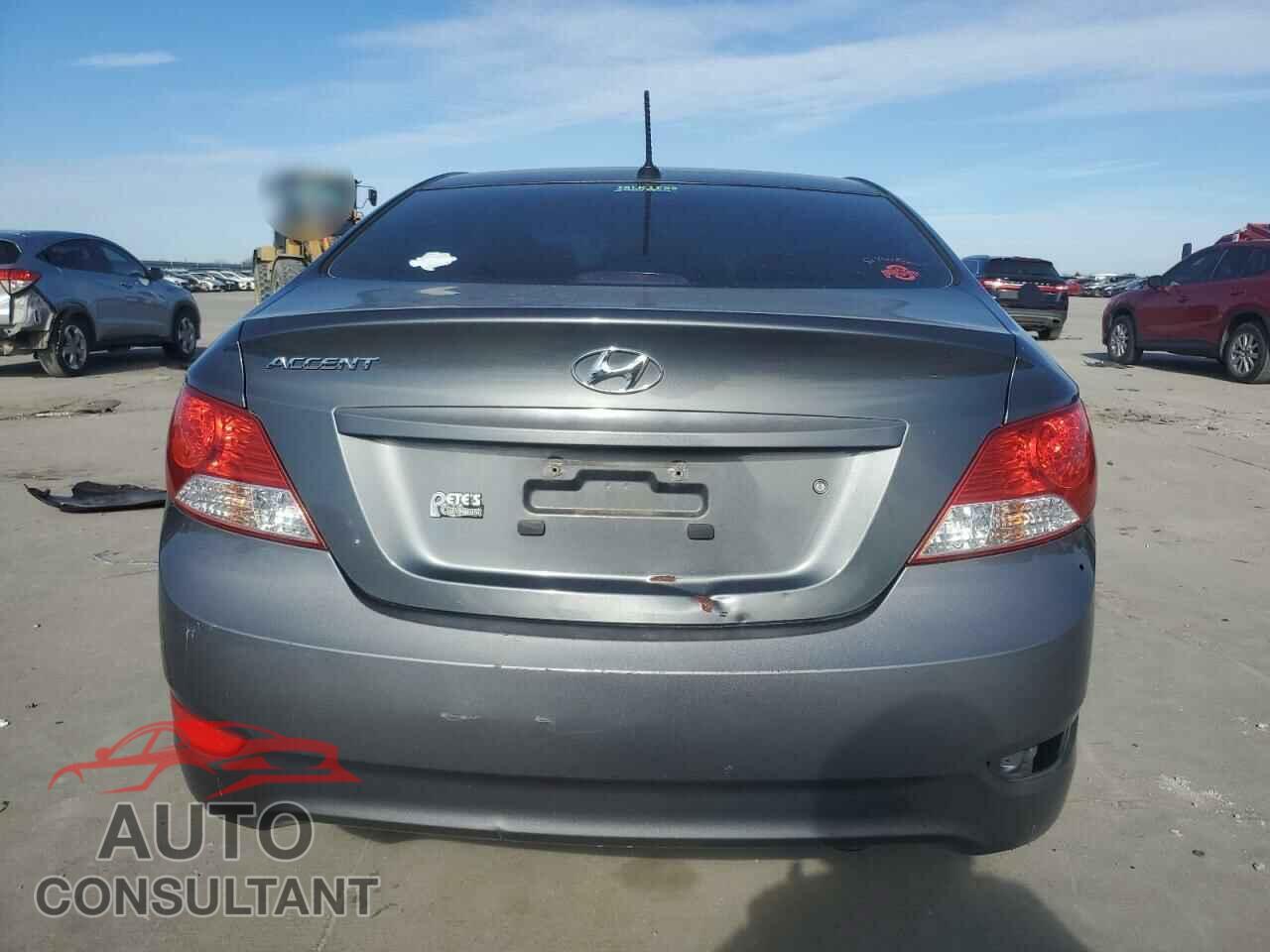 HYUNDAI ACCENT 2013 - KMHCT4AE8DU309702