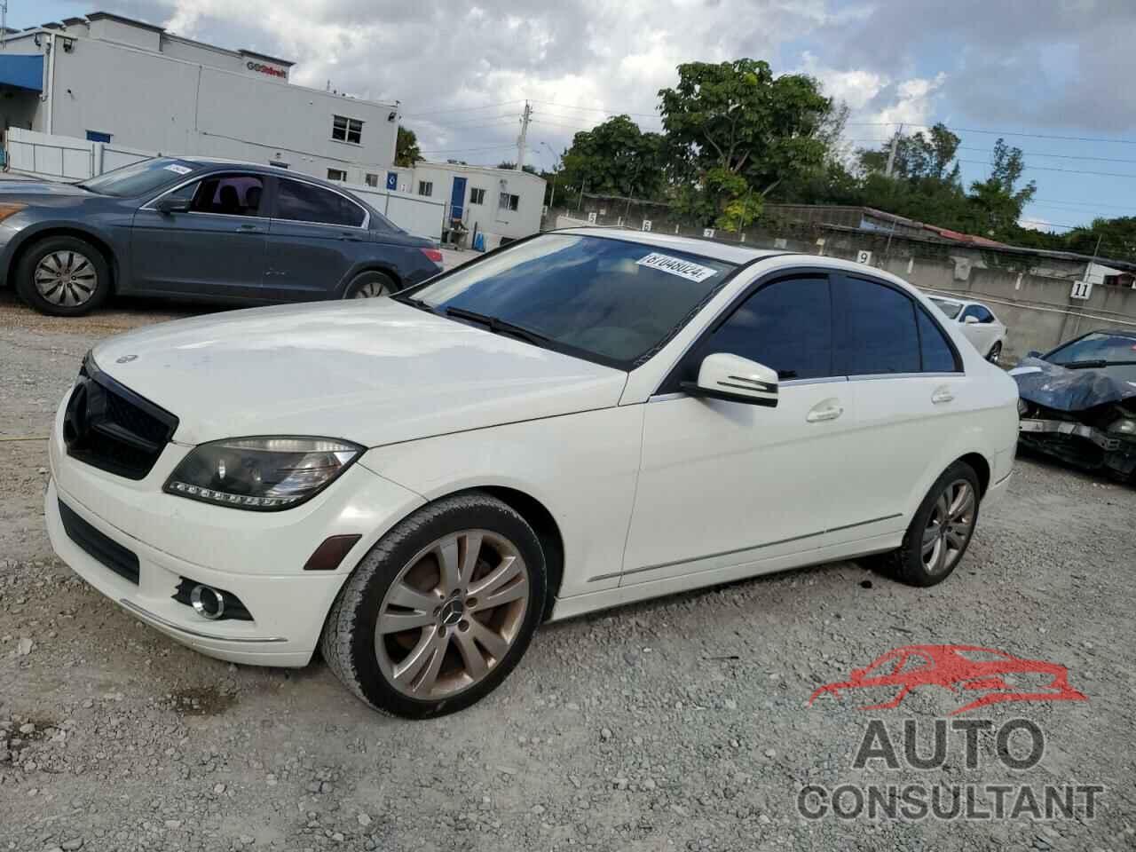 MERCEDES-BENZ C-CLASS 2010 - WDDGF8BB8AR122750