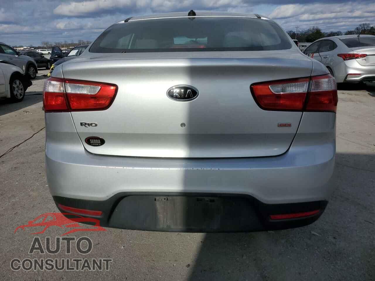 KIA RIO 2012 - KNADM4A3XC6058329