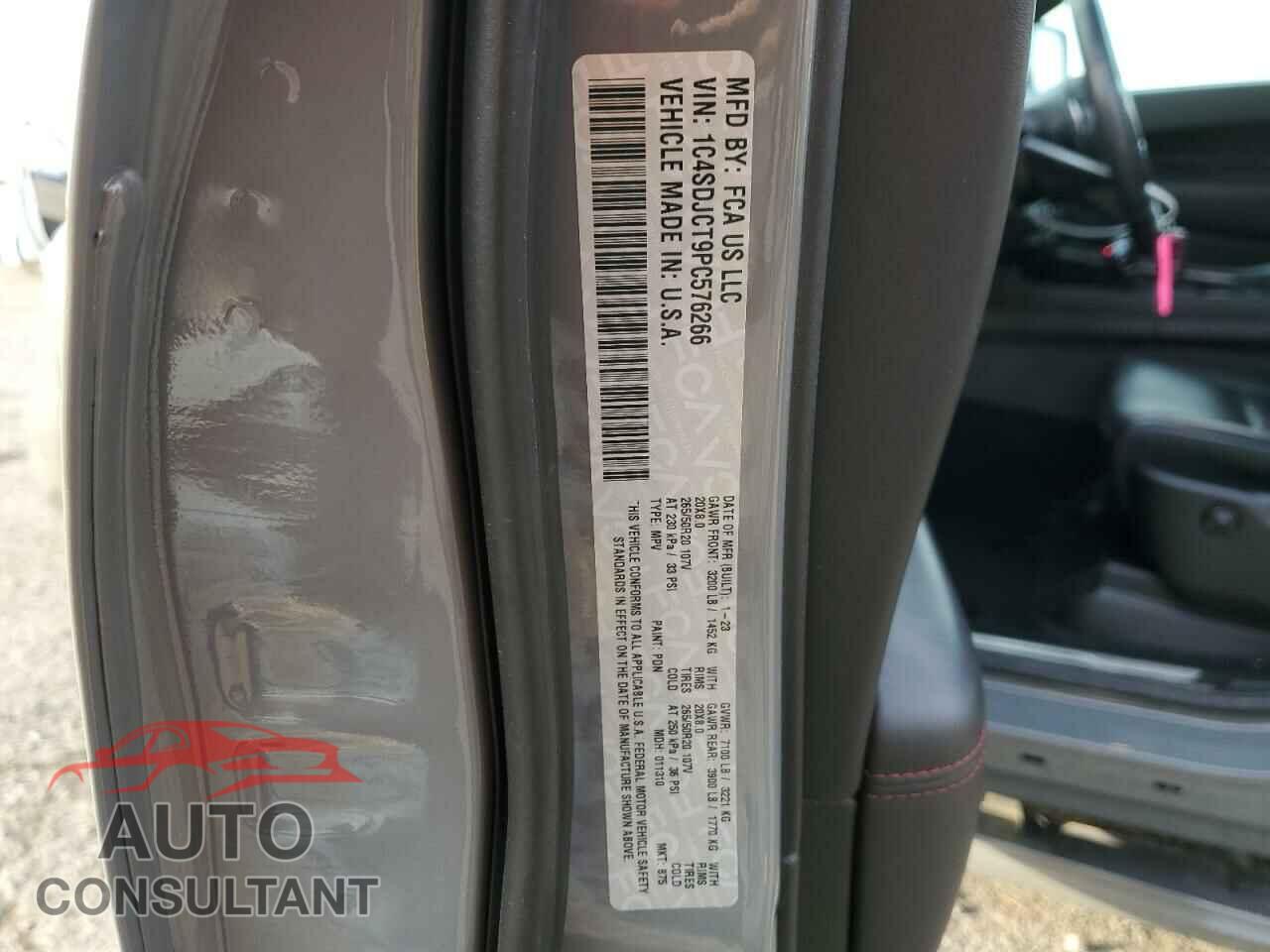 DODGE DURANGO 2023 - 1C4SDJCT9PC576266