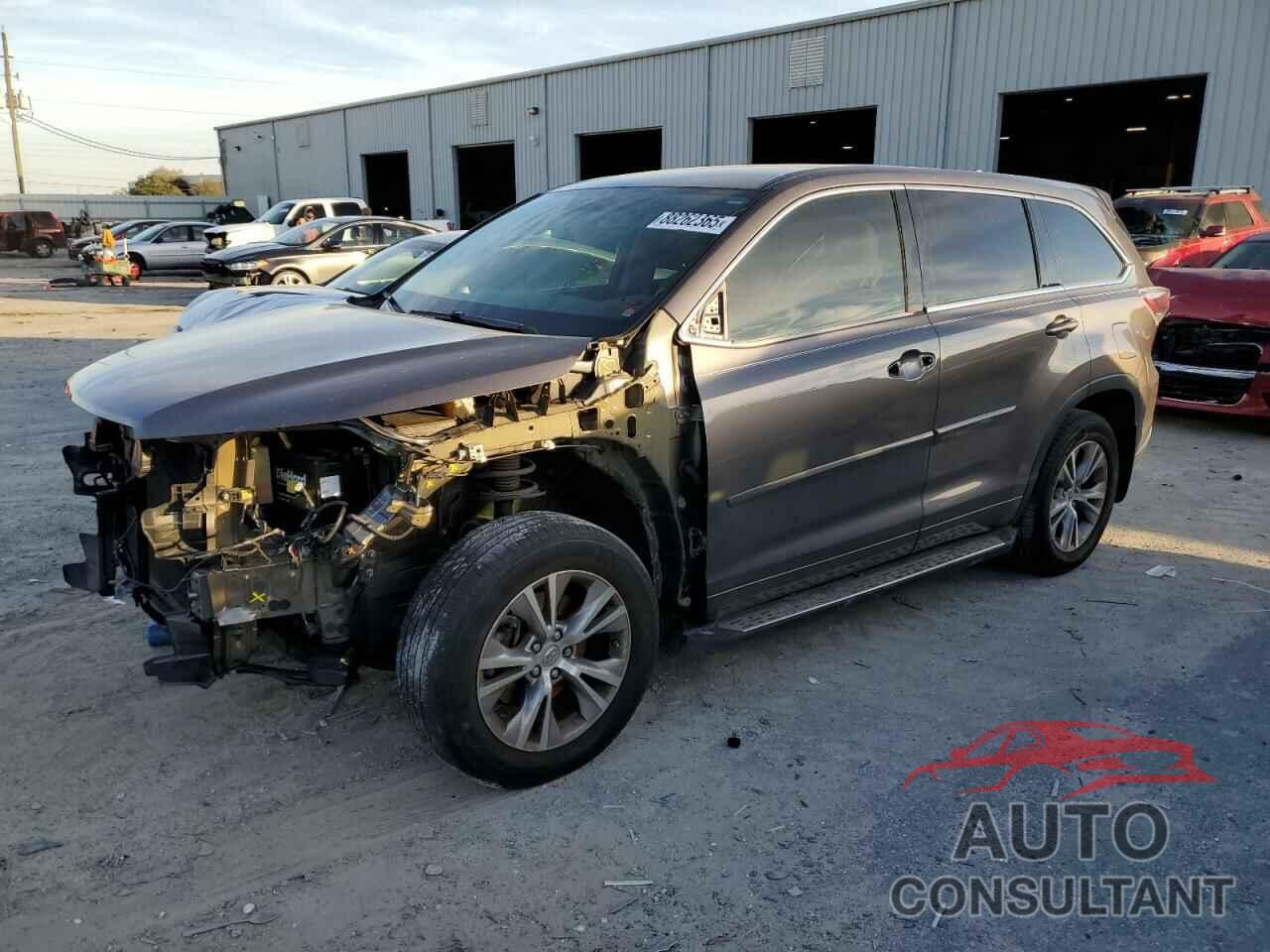 TOYOTA HIGHLANDER 2015 - 5TDZKRFH9FS058763