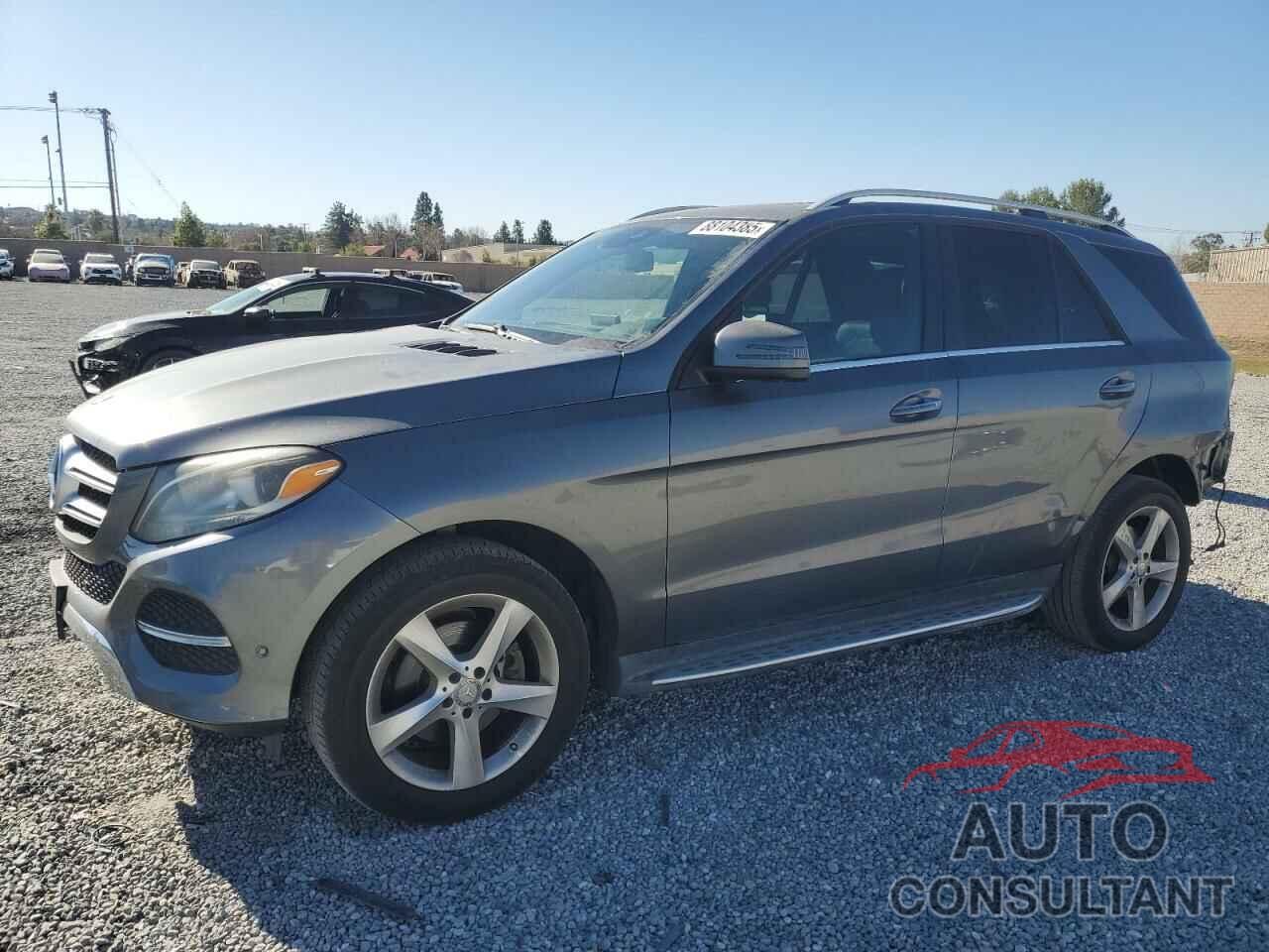 MERCEDES-BENZ GLE-CLASS 2017 - 4JGDA5JB1HA827146