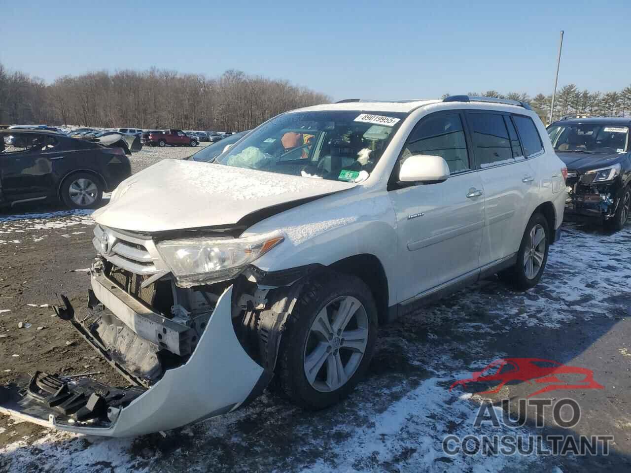 TOYOTA HIGHLANDER 2013 - 5TDDK3EH4DS274168