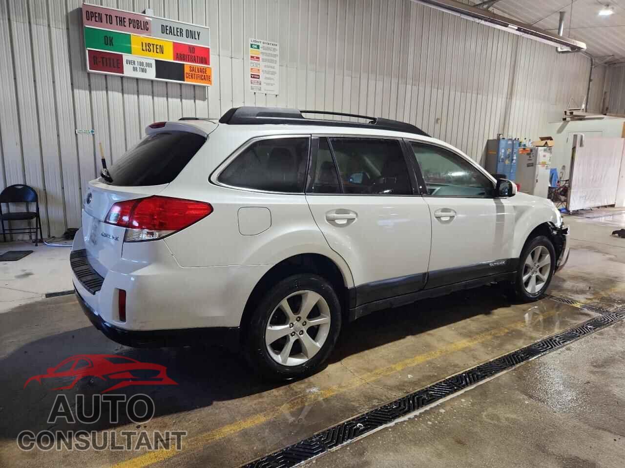 SUBARU OUTBACK 2013 - 4S4BRBCC2D3209286