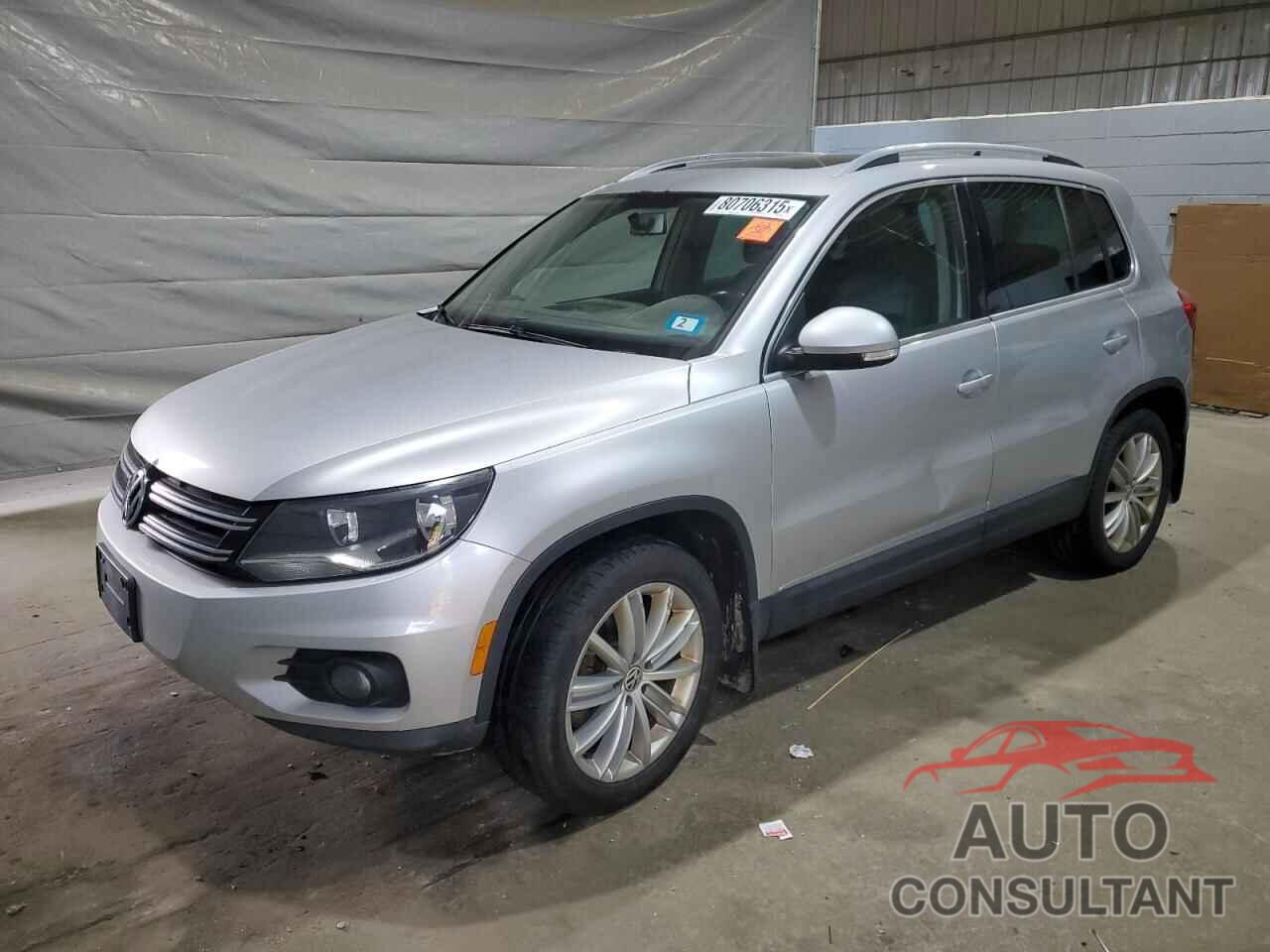 VOLKSWAGEN TIGUAN 2014 - WVGBV3AX4EW600737