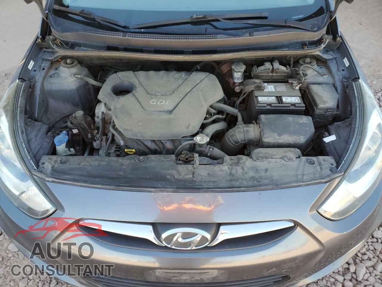 HYUNDAI ACCENT 2013 - KMHCU4AE8DU379021