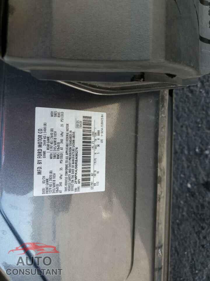 FORD EDGE 2024 - 2FMPK4J96RBA98276