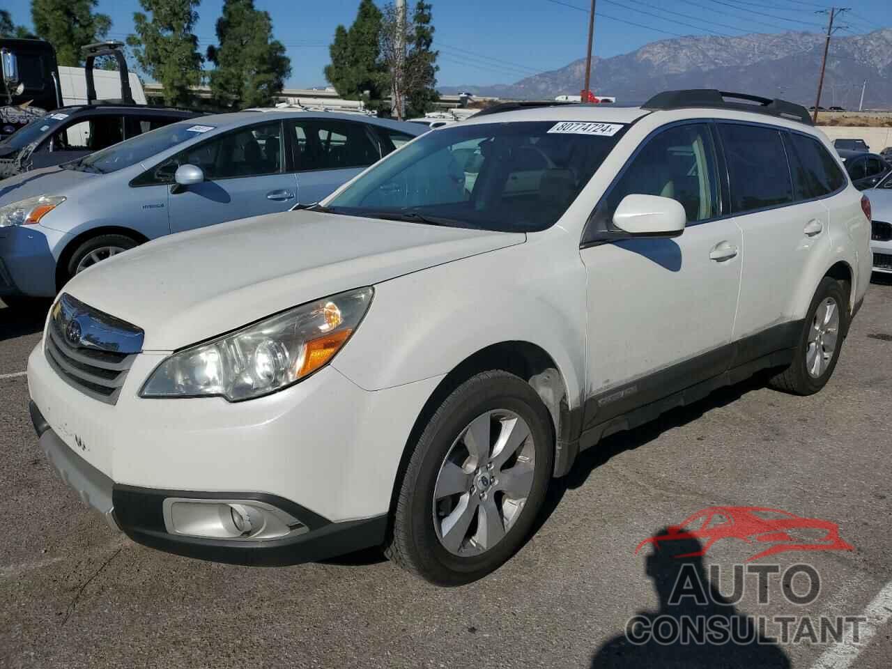 SUBARU OUTBACK 2012 - 4S4BRBLC6C3230432