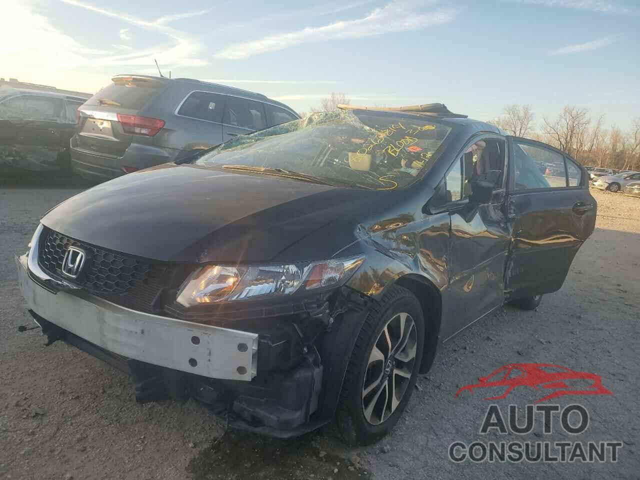 HONDA CIVIC 2013 - 2HGFB2F96DH502827
