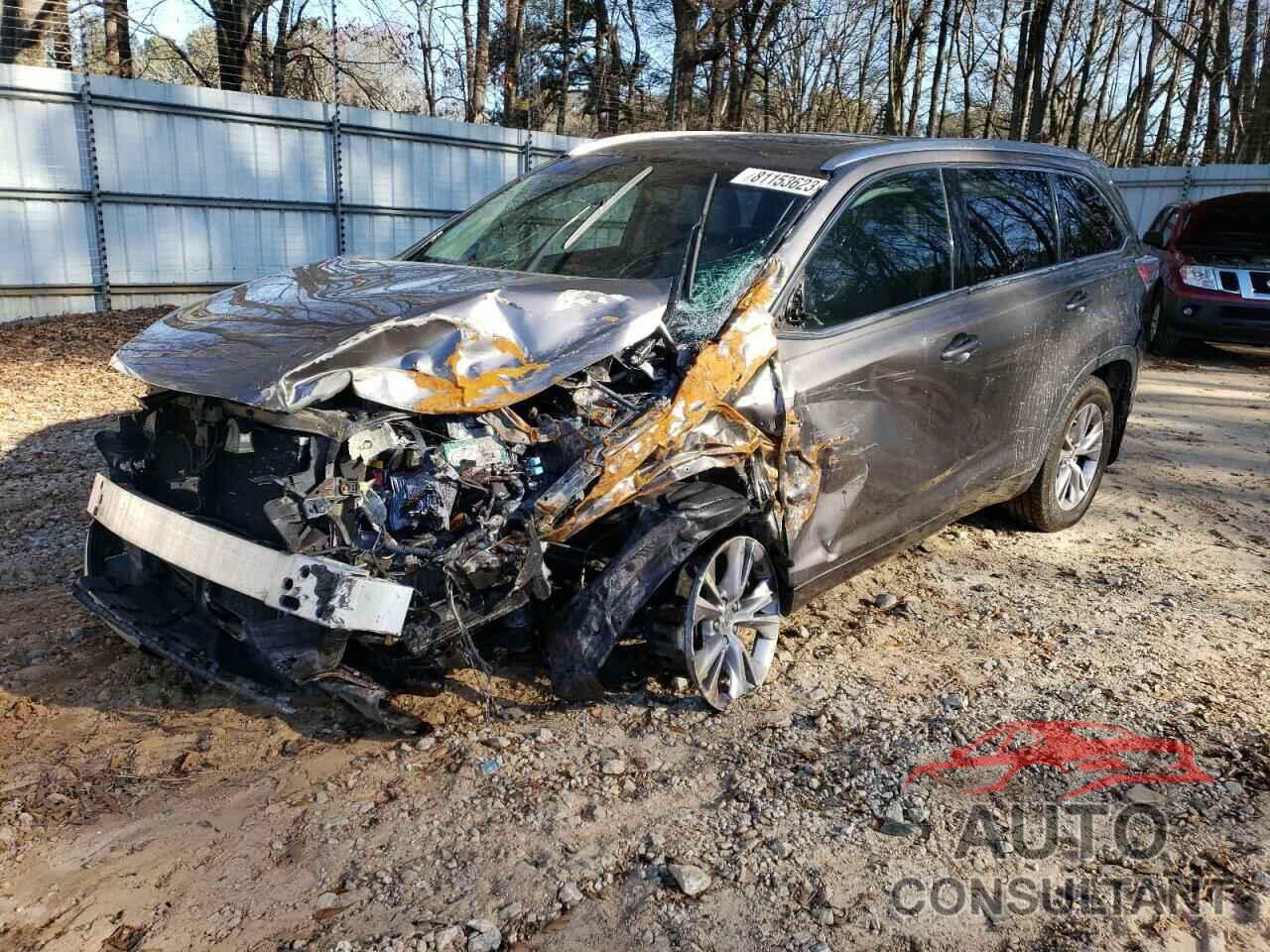 TOYOTA HIGHLANDER 2015 - 5TDKKRFH7FS044460