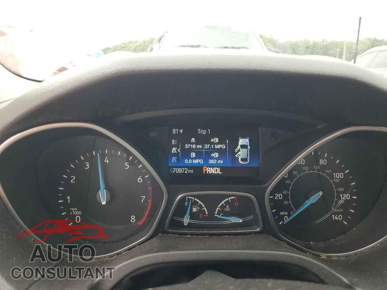 FORD FOCUS 2016 - 1FADP3F20GL355904