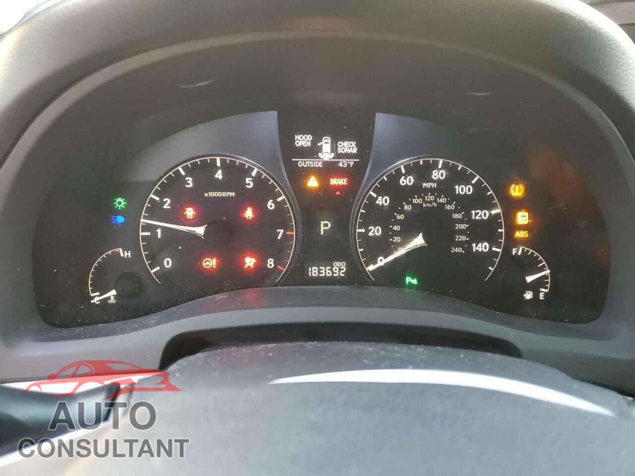 LEXUS RX350 2011 - 2T2ZK1BA8BC063414