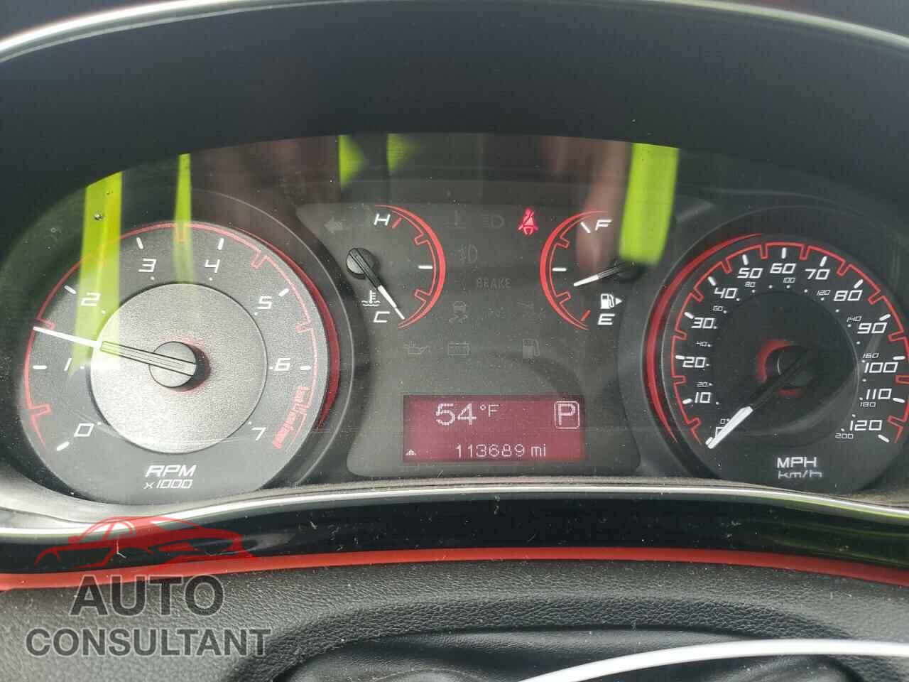 DODGE DART 2015 - 1C3CDFBB7FD302572