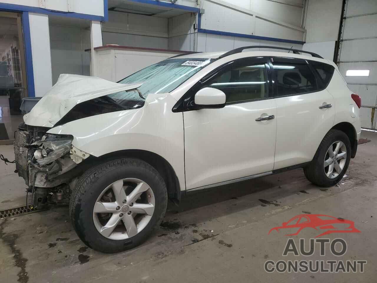 NISSAN MURANO 2009 - JN8AZ18W69W157667