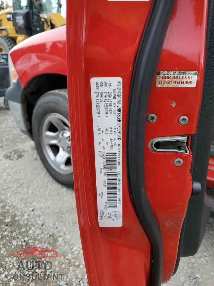 DODGE RAM 1500 2012 - 1C6RD7KT7CS104531