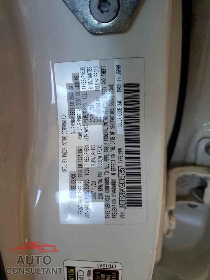 MAZDA CX-9 2009 - JM3TB28AX90167857